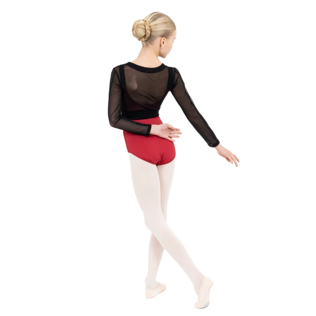 Capezio C'est La Vie Joyeux mesh cover up, djevojački top Capezio C'est La Vie Joyeux mesh cover up, djevojački top
