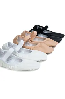 Capezio Luna, kožne baletne papučice za početnike
