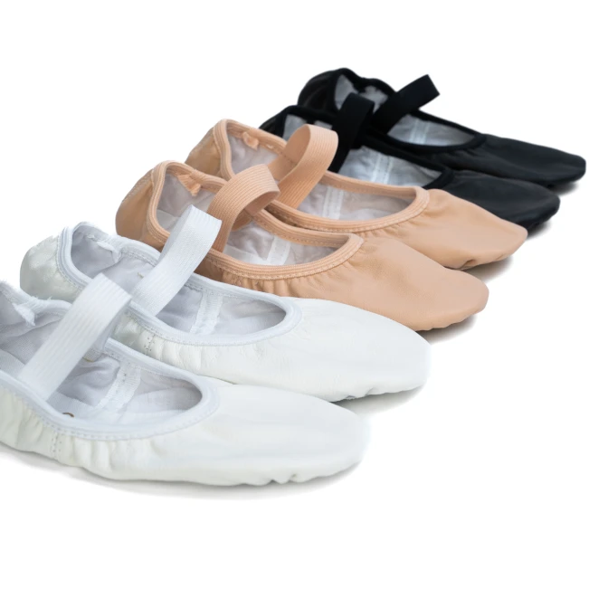 Capezio Luna, kožne baletne papučice za početnike Capezio Luna, kožne baletne papučice za početnike