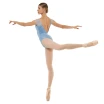 Capezio Moonsruck Cap Sleeve Leotard, ženski dres s kratkim mrežastim rukavima Capezio Moonsruck Cap Sleeve Leotard, ženski dres s kratkim mrežastim rukavima