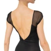 Capezio Moonsruck Cap Sleeve Leotard, ženski dres s kratkim mrežastim rukavima Capezio Moonsruck Cap Sleeve Leotard, ženski dres s kratkim mrežastim rukavima