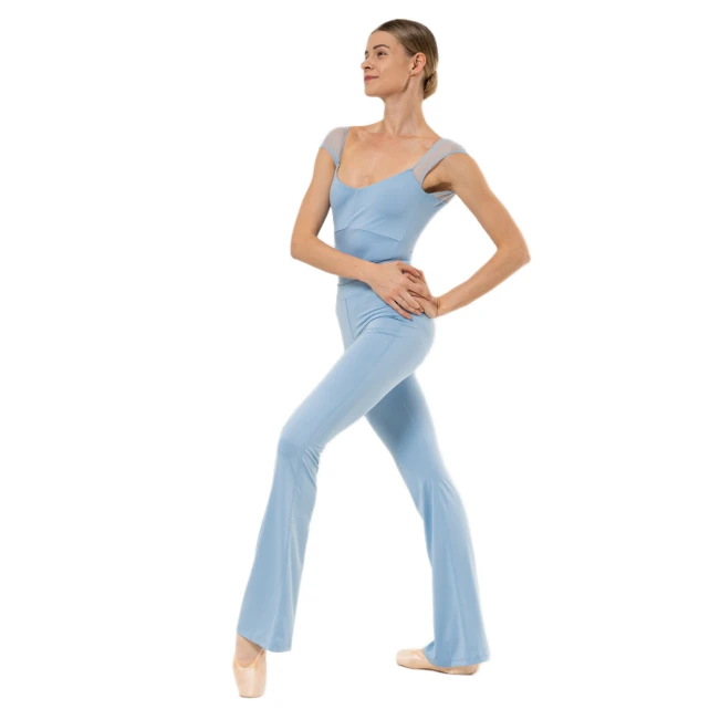 Capezio Moonsruck Cap Sleeve Leotard, ženski dres s kratkim mrežastim rukavima Capezio Moonsruck Cap Sleeve Leotard, ženski dres s kratkim mrežastim rukavima