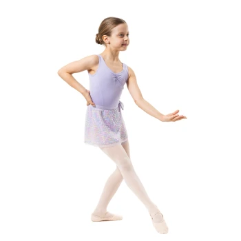 Capezio Pixie haljina, dječji triko sa suknjicom - Ljubičasta - lavender