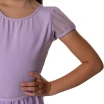 Capezio trikoi s puf rukavima i izrezom na leđima u obliku ključanice, dječji dres Capezio trikoi s puf rukavima i izrezom na leđima u obliku ključanice, dječji dres