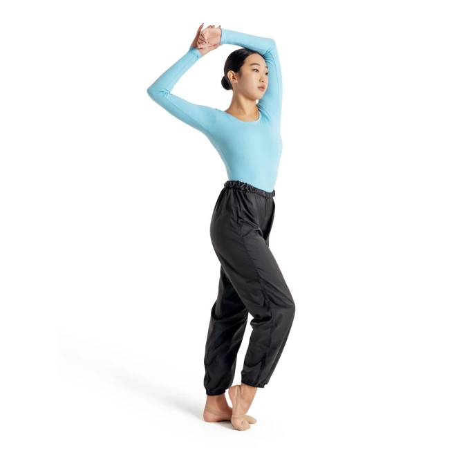 Capezio Rip stop, unisex duge šuškave hlače za zagrijavanje Capezio Rip stop, unisex duge šuškave hlače za zagrijavanje