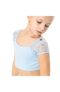 Capezio Star Cosmic Top, crop top za djevojčice