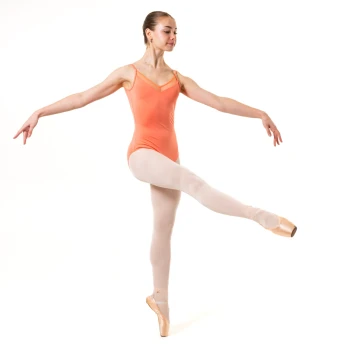Capezio Sunset Nostalgia, ženski triko - Mareličasta Apricot Capezio