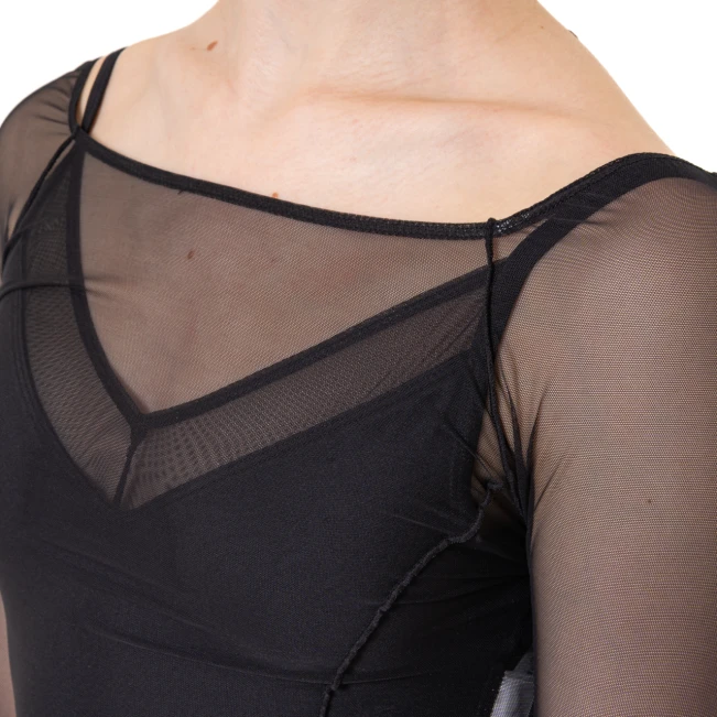 Capezio Dusk Mesh, ženski top s dugim rukavima Capezio Dusk Mesh, ženski top s dugim rukavima
