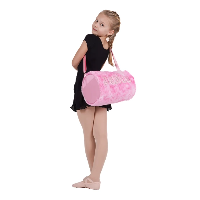 Capezio Faux Fur Dance Duffle, djevojačka torba Capezio Faux Fur Dance Duffle, djevojačka torba