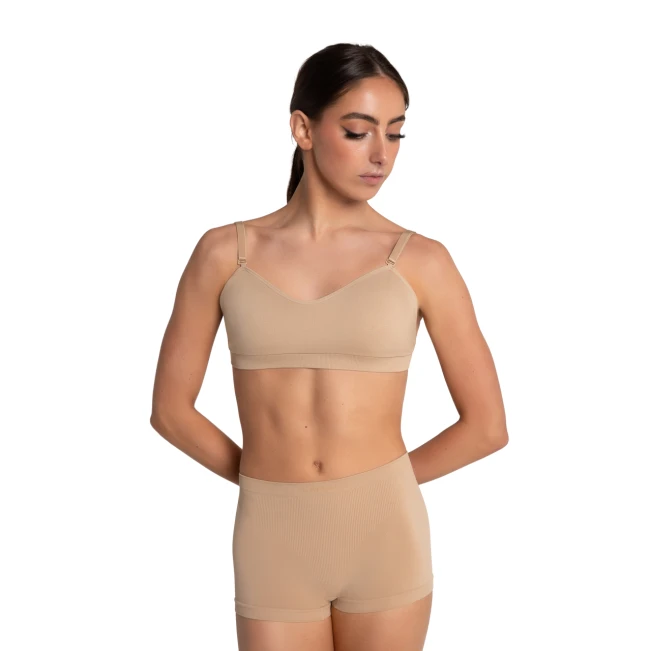 Capezio Seamless sweatheart bandeau bra, ženski podgrudnjak