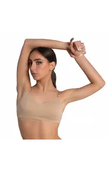 Capezio Seamless sweatheart bandeau bra, ženski podgrudnjak