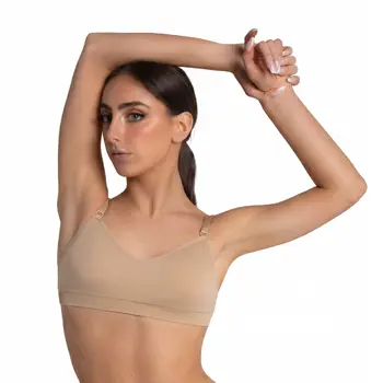 Capezio Seamless sweatheart bandeau bra, ženski podgrudnjak