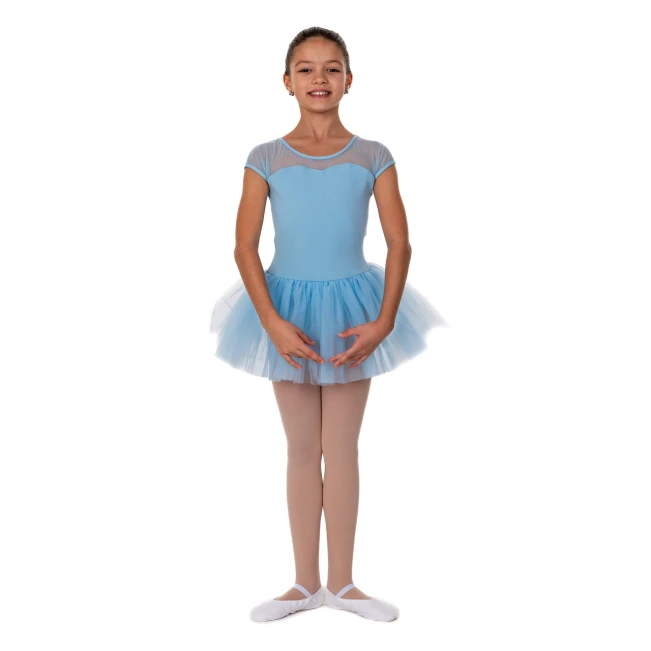 Capezio Keyhole Back Tutu Dress, dječji triko s tutu suknjicom Capezio Keyhole Back Tutu Dress, dječji triko s tutu suknjicom
