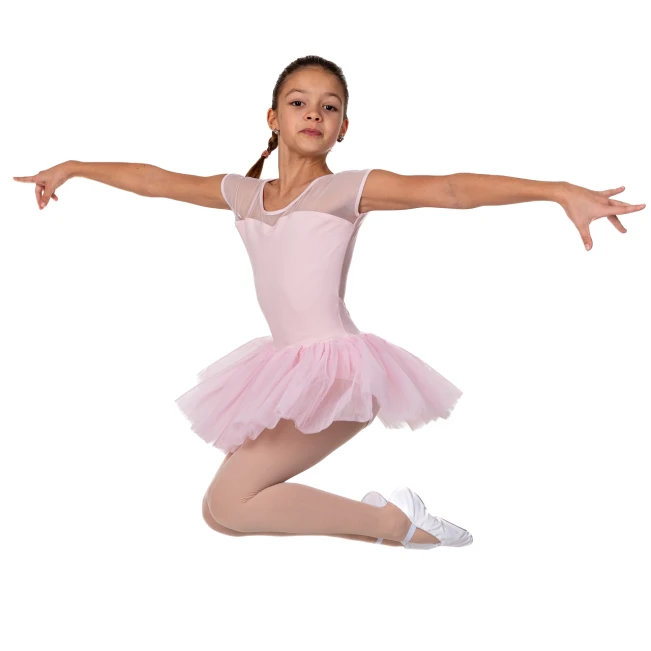 Capezio Keyhole Back Tutu Dress, dječji triko s tutu suknjicom Capezio Keyhole Back Tutu Dress, dječji triko s tutu suknjicom