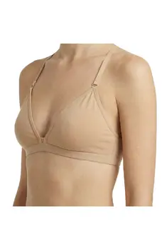 Capezio Deep Neck clear back, ženski grudnjak