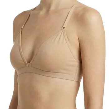 Capezio Deep Neck clear back, ženski grudnjak
