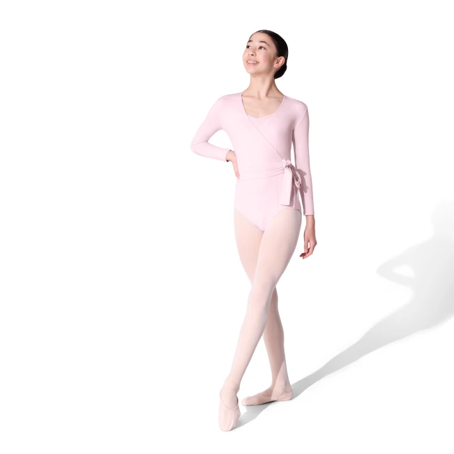 Capezio Essentials Wrap Top, djevojački top na vezanje Capezio Essentials Wrap Top, djevojački top na vezanje