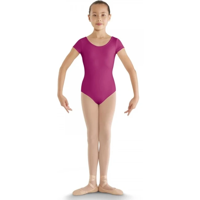 Bloch CL8832 strap back cap sleeve leotard, dječji baletni triko
