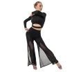 Dancee Nataly ballroom, ženske plesne hlače - Crna Dancee Nataly ballroom, ženske plesne hlače - Crna