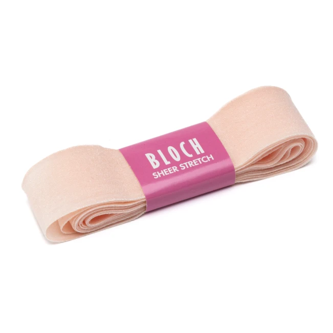 Bloch Sheer Stretch Ribbon, vrpce