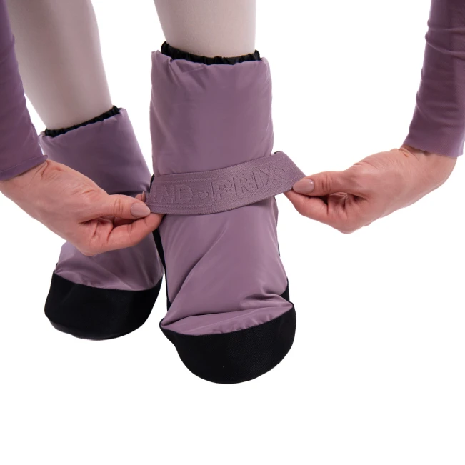 GP Warm up Lesson booties, plesna obuća za zagrijavanje GP Warm up Lesson booties, plesna obuća za zagrijavanje - Ljubičasta - vintage ljubičasta GP