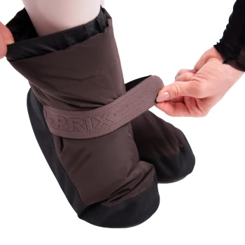 GP Warm up Lesson booties, plesna obuća za zagrijavanje - Kava - Mocco GP