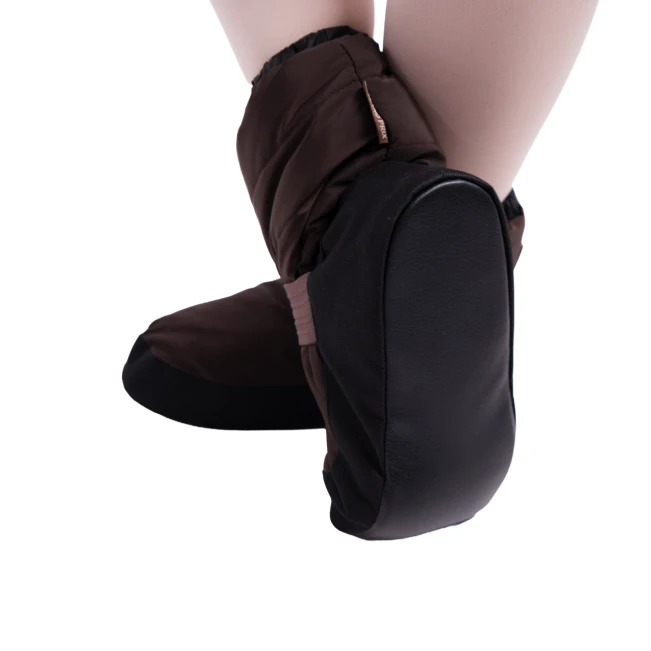 GP Warm up Lesson booties, plesna obuća za zagrijavanje - Kava - Mocco GP
