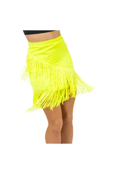 FSD Basic lycra, ženska resičasta suknja za latino 