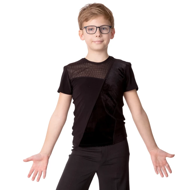 Dječja majica za društveni ples basic