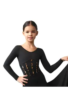 Grand Prix Daisy, djevojački body s dugim rukavima 