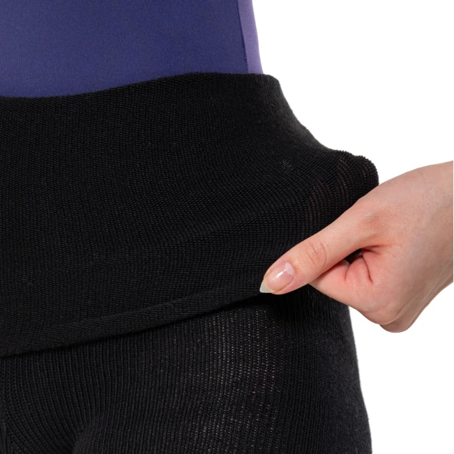 Intermezzo Panlongband, tanje pletene hlače Intermezzo Panlongband, tanje pletene hlače - Crna