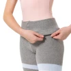 Intermezzo Panlongband, tanje pletene hlače - Siva - grey