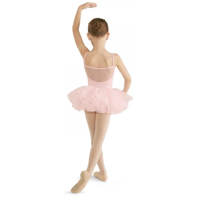 Mirella M409C Cord mesh cami tutu dress, dres s tutu suknjicom