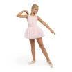 Mirella Glow tank, dječji triko sa širokim naramenicama s tutu suknjicom Mirella Glow tank, dječji triko sa širokim naramenicama s tutu suknjicom