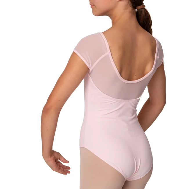 Mirella Soft mesh cap sleeve leotard, dječji dres Mirella Soft mesh cap sleeve leotard, dječji dres
