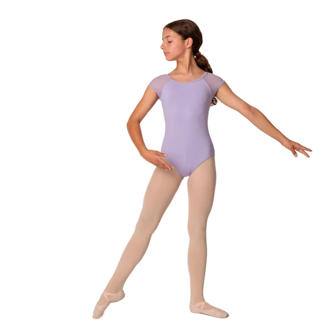 Mirella Soft mesh cap sleeve leotard, dječji dres Mirella Soft mesh cap sleeve leotard, dječji dres