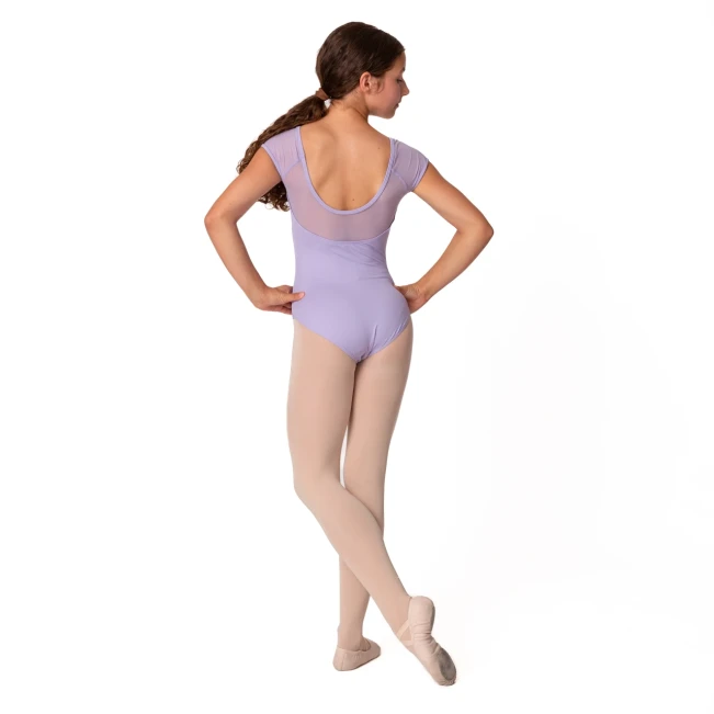 Mirella Soft mesh cap sleeve leotard, dječji dres Mirella Soft mesh cap sleeve leotard, dječji dres