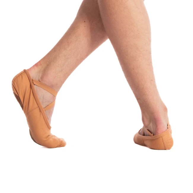 Sansha Pro, muške platnene baletne papučice 