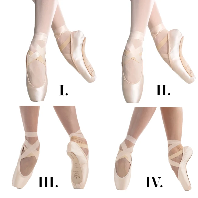 So Danca Alina III, baletne špice s nižom kutijom V kroj So Danca Alina III, baletne špice s nižom kutijom V kroj