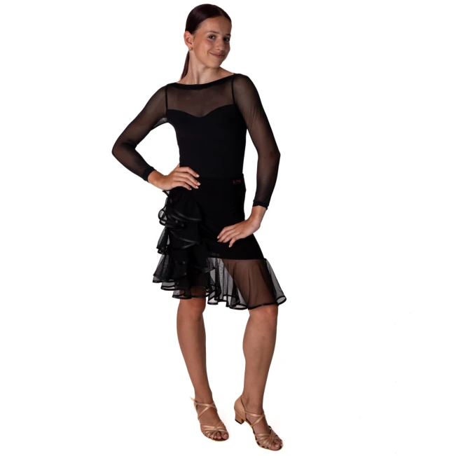 So Danca Elise ballroom, djevojački triko s tričetvrt rukavima So Danca Elise ballroom, djevojački triko s tričetvrt rukavima
