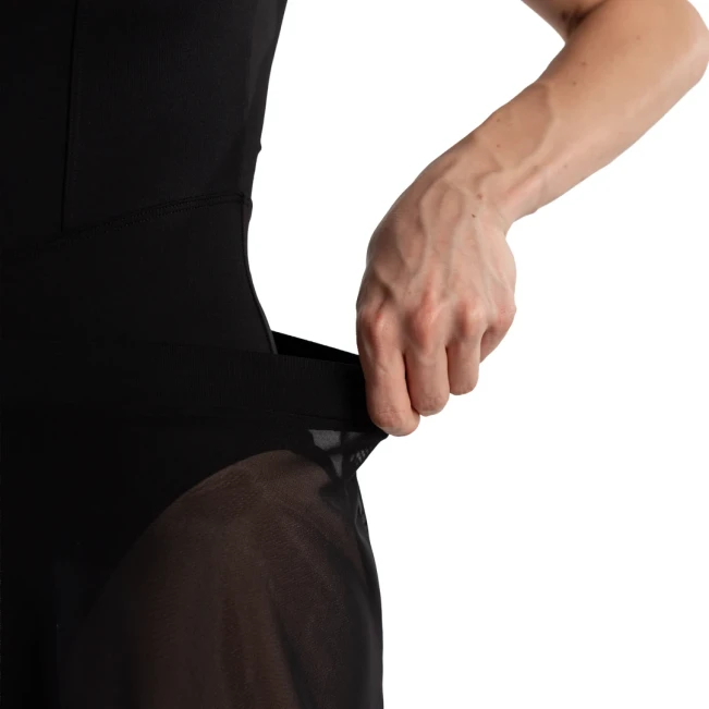 Bloch Jaye Mesh Skirt, damska suknja s elastičnim pojasom 