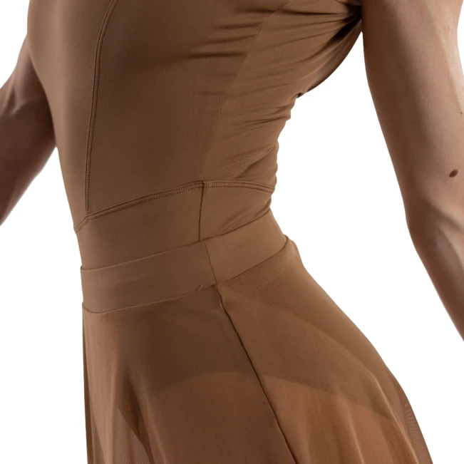 Bloch Jaye Mesh Skirt, damska suknja s elastičnim pojasom 