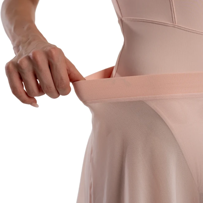 Bloch Jaye Mesh Skirt, damska suknja s elastičnim pojasom 