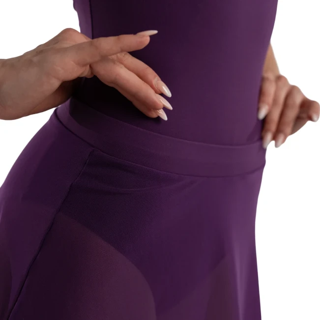 Bloch Jaye Mesh Skirt, damska suknja s elastičnim pojasom 