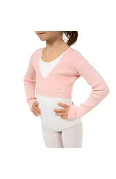 Bloch Fix Wrap Sweater, djevojački baletni top za zagrijavanje