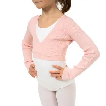 Bloch Fix Wrap Sweater, djevojački baletni top za zagrijavanje