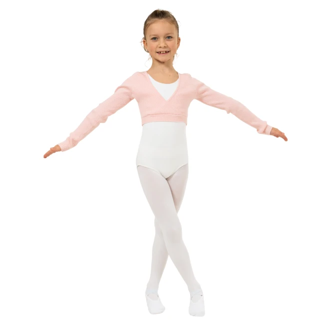 Bloch Fix Wrap Sweater, djevojački baletni top za zagrijavanje Bloch Fix Wrap Sweater, djevojački baletni top za zagrijavanje