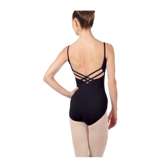 Capezio V neck, ženski baletni triko na tanke naramenice Capezio V neck, ženski baletni triko na tanke naramenice