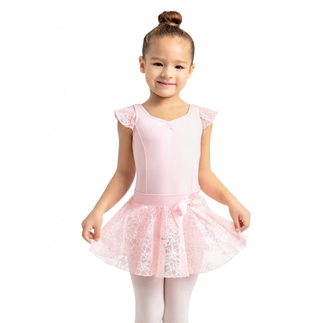Capezio, čipkasta suknjica s elastičnim pojasom Capezio, čipkasta suknjica s elastičnim pojasom