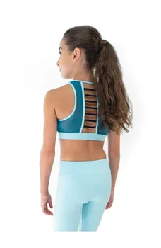 Capezio Colourblock High Neck Bra Top, sportski grudnjak